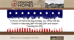 Desktop Screenshot of designerhomesofpa.com